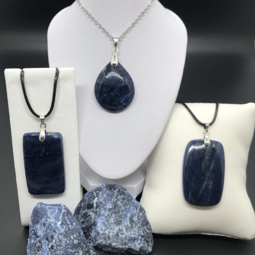 Pendentifs sodalite