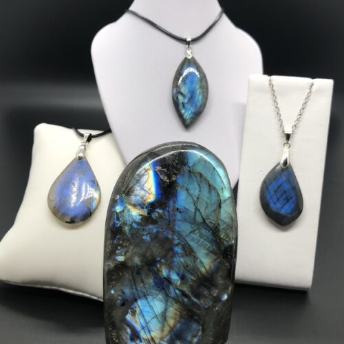 Pendentifs labradorite